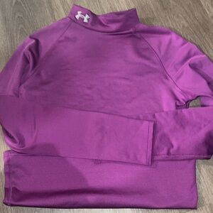 girls under armour turtleneck